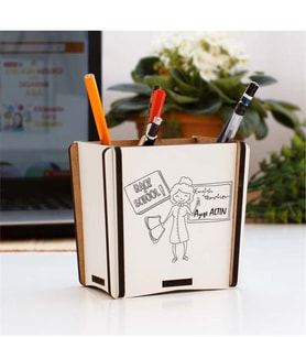 İngilizce Öğretmenine Hediye Back To School Kalemlik